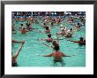 Water Aerobics At Thermal Spa, Harkany, Hungary by Martin Moos Limited Edition Print