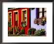 Cottage Facades Decorated With Flowers, Eyeries, Ireland by Richard Cummins Limited Edition Print
