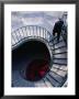 Businessman Ascending Stairs At Embarcadero Centre, San Francisco, California, Usa by Roberto Gerometta Limited Edition Print