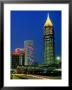 Illuminated City Buildings, Atlanta, U.S.A. by Curtis Martin Limited Edition Print
