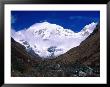 Snow-Covered Mountain Peak, Jhomolhari, Bhutan by Nicholas Reuss Limited Edition Print