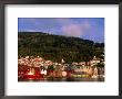 The Bryggen, A Huddle Of Wooden Buildings On The Waterfront, Bergen,Hordaland, Norway by Anders Blomqvist Limited Edition Print
