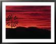 Windmill Silhouetted By Sunset, Mallorca, Balearic Islands, Spain by Bill Wassman Limited Edition Print