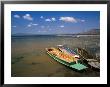 Boats On Edge Of Lake, Thailand by John Hay Limited Edition Print
