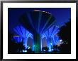 Floodlit Water Towers On Sixth Ring Road, Al Farwaniyah, Kuwait by Mark Daffey Limited Edition Print