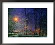 London Road In Oxford On A Winter's Evening, Oxford, England by Jon Davison Limited Edition Print