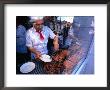 Kebabs Cooking, Istanbul, Turkey by Phil Weymouth Limited Edition Print