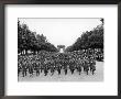 American Troops Marching Down The Champs Elysees During Liberation Day Parade by Bob Landry Limited Edition Pricing Art Print