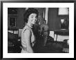 First Lady Jackie Kennedy Supervising Workman In Room At The White House by Ed Clark Limited Edition Print