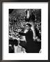 President John Kennedy Next To His Wife Jacqueline Overlooking Crowd Attending His Inaugural Ball by Paul Schutzer Limited Edition Print