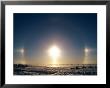 Sundogs Shine Down Over The Landscape Of Ice And Snow In Churchill, Canada by Norbert Rosing Limited Edition Pricing Art Print