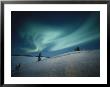 The Aurora Borealis Creates Swirls Of Light Across The Sky by Paul Nicklen Limited Edition Print
