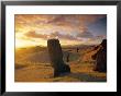 Moai Quarry, Easter Island, Chile by Walter Bibikow Limited Edition Print