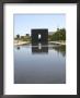 Okc Memorial, Reflecting Pool And Structure by Ray Hendley Limited Edition Print