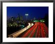 I-5 Traffic With Car Streaks, Seattle, Wa by Jim Corwin Limited Edition Print