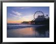 Pier Sunset, Santa Monica, Ca by Mark Gibson Limited Edition Print
