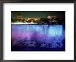 Niagara Falls With Blue Light, Ny by Rudi Von Briel Limited Edition Print