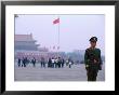 Policeman, Tiananmen Square, Beijing, China by Bill Bachmann Limited Edition Print