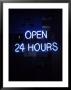 Open 24 Hours Neon Sign by Kurt Freundlinger Limited Edition Print