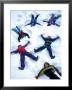 Kids Making Snow Angels by Kent Dufault Limited Edition Pricing Art Print