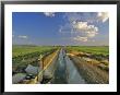 Irrigation Canal Near Palo Verde, California, Usa by Chuck Haney Limited Edition Print
