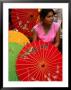 Water Dai Woman With Colourful Umbrellas, Xishuangbanna, China by Keren Su Limited Edition Pricing Art Print
