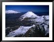 Mt. Ruapehu, Mt. Ngauruhoe And Mt. Tongariro, Tongariro National Park, New Zealand by David Wall Limited Edition Print