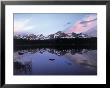 Red Rock Lake And Indian Peaks, West Of Boulder by Ron Ruhoff Limited Edition Print