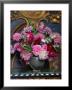 Chateau De Cormatin And Flowers On Inlay Chest, Burgundy, France by Lisa S. Engelbrecht Limited Edition Print