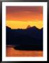 Sunset Over Mountains And Lake Nahuel Huapi In Patagonia, Nahuel Huapi National Park, Argentina by Alfredo Maiquez Limited Edition Print
