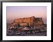Old Fortress And Harbour At Sunset In Naples, Italy by Richard Nowitz Limited Edition Print