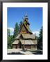 Stave Church, Folk Museum, Bygdoy, Oslo, Norway, Scandinavia, Europe by G Richardson Limited Edition Print