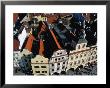 Rooftops Of Historic Buildings Lining Old Town Square, Prague, Czech Republic by Richard Nebesky Limited Edition Print