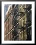 Fire Escapes On The Outside Of Buildings In Spring Street, Soho, Manhattan, New York, Usa by Robert Harding Limited Edition Print