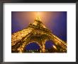 Base Of Eiffel Tower At Night, Paris, France by Jim Zuckerman Limited Edition Pricing Art Print