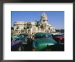 Old 1950S American Cars Outside El Capitolio Building, Havana, Cuba by Bruno Barbier Limited Edition Print