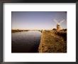 Stracey Arms Windpump, River Bure, Norfolk Broads, Norfolk, England, United Kingdom by David Hughes Limited Edition Print