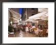 Outdoor Dining In The Evening, Dubrovnik, Unesco World Heritage Site, Dalmatia, Croatia by Christian Kober Limited Edition Pricing Art Print