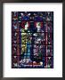 Two Angels In Stained Glass In The Central Choir, Chartres Cathedral, Chartres by Adam Woolfitt Limited Edition Print
