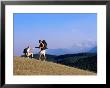 Hikers At Mt. Edith Cavell, Jasper National Park, Canada by Philip & Karen Smith Limited Edition Print