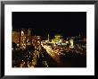 Night Scene Of The Strip In Las Vegas by Stacy Gold Limited Edition Pricing Art Print