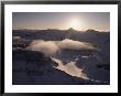 Aerial View Of Snowy Mountains In Jasper National Park by Dean Conger Limited Edition Print