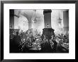 The Hofbrauhaus With Patrons Sitting At Long Tables Holding Large Steins Of Beer by Ralph Crane Limited Edition Print