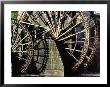 Triple Noria (Wooden Water Wheel), Hama, Syria by Tony Wheeler Limited Edition Pricing Art Print