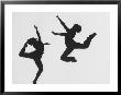 Silhouettes Of Dancers Diane Sinclair And Ken Spaulding by Gordon Parks Limited Edition Pricing Art Print