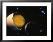 Planet Hatching From Egg Shell by Bill Binger Limited Edition Print