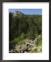 Hikers On Bridge In Hiking Area Of Pic De Coma Pedrosa, Parish Of La Massana, Andorra, Pyrenees by Christian Kober Limited Edition Print