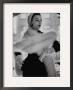 Lady Modeling A Boa Made Out Of Six Rounded Skins Of Natural White Fox, Selling For $350 by Gordon Parks Limited Edition Pricing Art Print