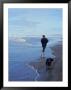 Presidential Candidate Bobby Kennedy And His Dog, Freckles, Running On An Oregon Beach by Bill Eppridge Limited Edition Print