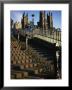 Playfair Steps And Parliament, Edinburgh, Scotland by Neale Clarke Limited Edition Print
